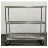 Rolling Aluminum Dunnage Rack