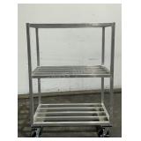 Rolling Aluminum Dunnage Rack