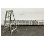 Aluminum Step Ladder & Extension Ladder