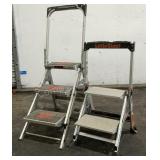 (2) Little Giant Step Ladders