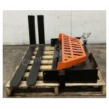 Wolverine 4' Fork Skid Steer Attachment