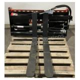 2025 Wolverine 4' Fork Skid Steer Attachment PFA-1