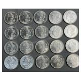(20) 1921 0.773 oz *Uncirculated* Morgan Silver Do