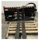 2025 Wolverine 4' Fork Skid Steer Attachment PFA11