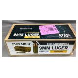 800 Rnds Monarch Steel Case 9mm 115g 9mm