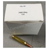 (40 Rnds) Reloaded 7mm Mag 150g SP