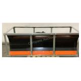 Wolverine 84' Snow Pusher Skid Steer Attach DB-15-