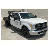 2017 Ford F-350 SD XL Flatbed Utility Truck 4X2