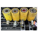 (4) Enerpac Hydraulic Rams