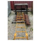 Angle Iron, Ladder, and Table