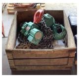 J.D. Neuhaus 20 Ton Pneumatic Chain Hoist 20TI