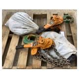 (2) Harrington 9 Ton x 20