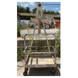 Power Climber Aluminum Hoist Basket
