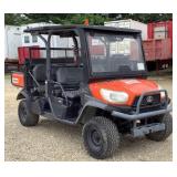 2017 Kubota RTV-X1140 Diesel 4x4 UTV