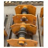 (3) Harrington 10 Ton Beam Trollies