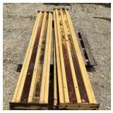 (3) 9'8' Steel Bumper Rails
