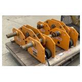 (2) Harrington 20 Ton Beam Trollies