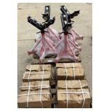 (4) B&B Pipe Rollers w/ Wheels