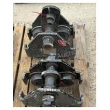 (2) CM 5 Ton Beam Trollies