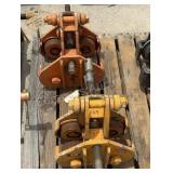 (2) General Clamp 6 Ton Beam Trollies B2