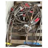 (6) Assorted Braided Steel Rigging Slings