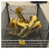 (4) General Clamp 16 Ton 16"-24" Beam Clamps S14
