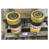 (4) Enerpac 100 Ton Hydraulic Rams Spreaders