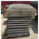 (approx 40) Assorted Metal Wire Decking