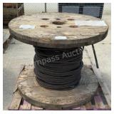 Spool of 3/4" Braided Steel Cable