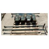 (4) Hillman 50 Ton Machinery Movers