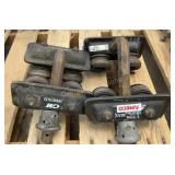 (2) CM 1 Ton Beam Trollies