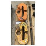 (2) General Clamp 3 Ton Beam Clamps USC3A