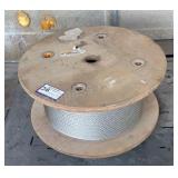 1/2" Spool of Stainless Steel Braided Ca