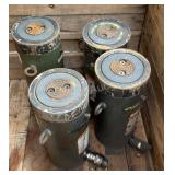 (4) Enerpac 100 Ton Hydraulic Rams