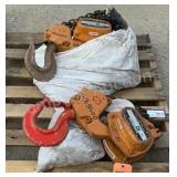 (2) Harrington 10 Ton Chain Hoists