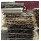 (approx 38) Assorted Metal Wire Decking