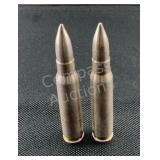 (2) 2oz. Silver Bullets .999 ASW