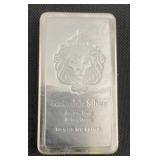 10 Troy oz. Scottsdale Silver Bar