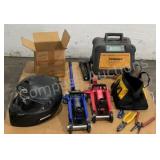 Floor Jacks, Riding Helmet & More
