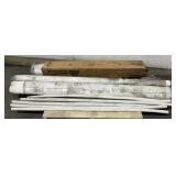 Assorted Vinyl Material & Plastic Rods