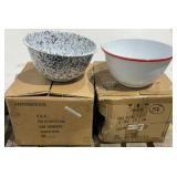 (8) Crown Canyon Home Large Salad Bowls