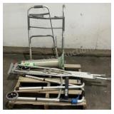Oxygen Tank, Crutches & Walkers