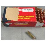 (50) Rnds Reloaded 30 CARBINE Ammo