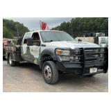 *OFFSITE* 2014 Ford F-450 Lariat Flatbed Truck 4X4