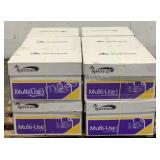 (12) Spectrum 5000ct  8 1/2" x 14" Multi-Use Paper