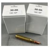 (40) Rnds Reloaded 30-06 180g Soft Point