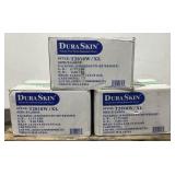 (3) Dura Skin 1000ct XL Nitrile Disposable Gloves
