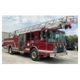 2001 HME Quint Pumper Fire Truck