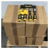 (4) DeWalt 8ct 4pc Chisel Sets DWHT16063