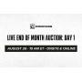 LIVE August End of Month Auction